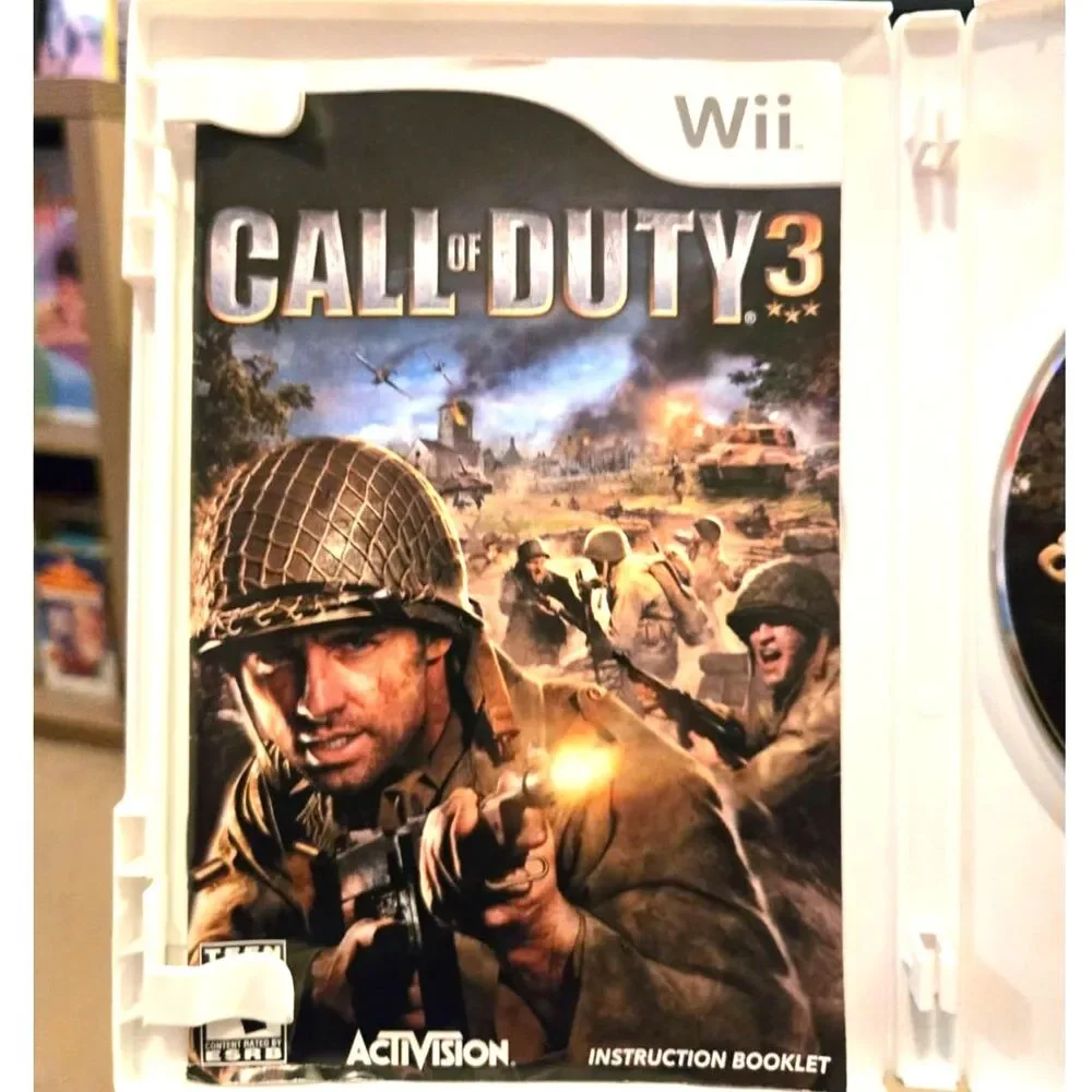 Call of Duty 3 Nintendo Wii (CIB w/ Manual)